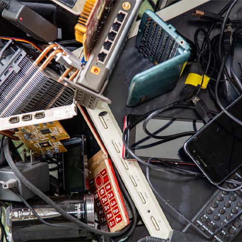 IT equipment being disposed of safely