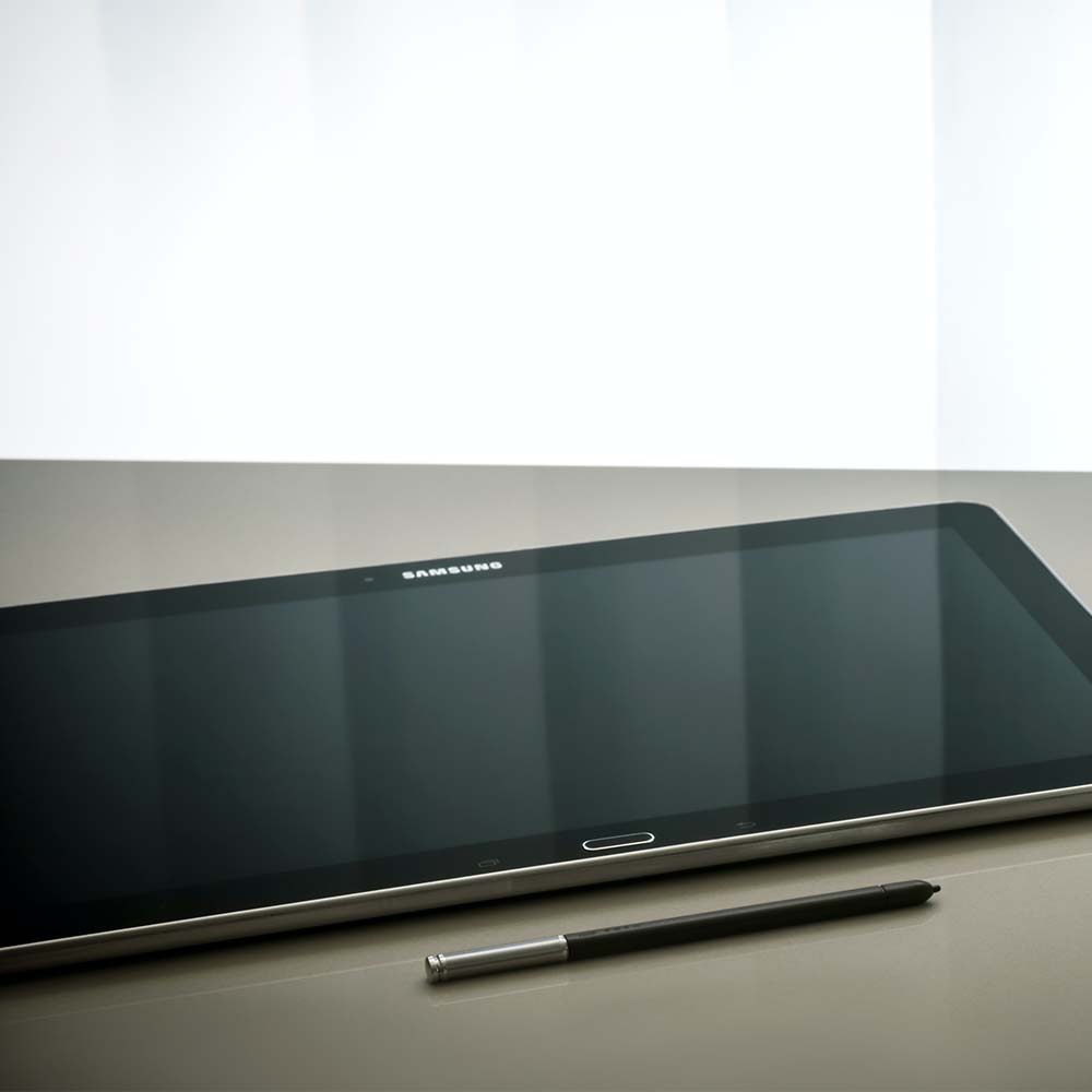 Tablet ready to be recycled