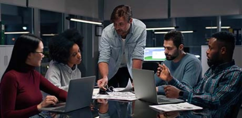 A team planning an IT equipment collection